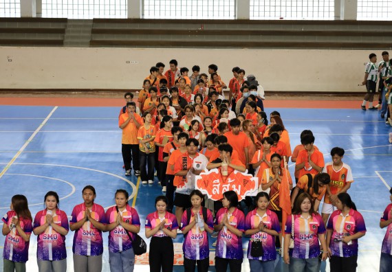 ภาพกิจกรรม  คณะวิทยาศาสตร์และเทคโนโลยี จัดกิจกรรมส่งเสริมสุขภาพสร้างสรรค์ศิลป์นักศึกษา