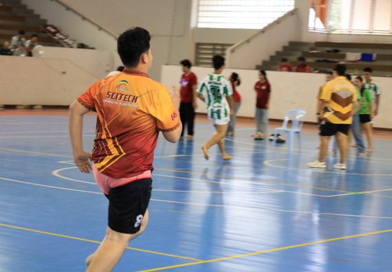 ภาพกิจกรรม  คณะวิทยาศาสตร์และเทคโนโลยี จัดกิจกรรมส่งเสริมสุขภาพสร้างสรรค์ศิลป์นักศึกษา