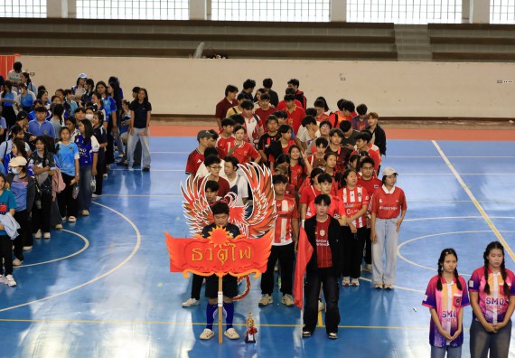ภาพกิจกรรม  คณะวิทยาศาสตร์และเทคโนโลยี จัดกิจกรรมส่งเสริมสุขภาพสร้างสรรค์ศิลป์นักศึกษา