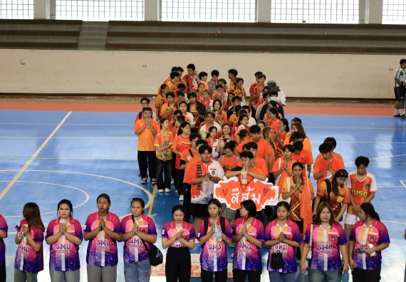 ภาพกิจกรรม  คณะวิทยาศาสตร์และเทคโนโลยี จัดกิจกรรมส่งเสริมสุขภาพสร้างสรรค์ศิลป์นักศึกษา