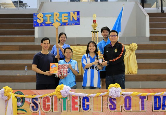 ภาพกิจกรรม  คณะวิทยาศาสตร์และเทคโนโลยี จัดกิจกรรมส่งเสริมสุขภาพสร้างสรรค์ศิลป์นักศึกษา