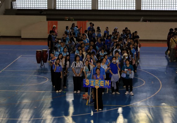 ภาพกิจกรรม  คณะวิทยาศาสตร์และเทคโนโลยี จัดกิจกรรมส่งเสริมสุขภาพสร้างสรรค์ศิลป์นักศึกษา