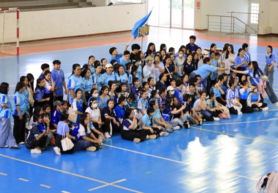 ภาพกิจกรรม  คณะวิทยาศาสตร์และเทคโนโลยี จัดกิจกรรมส่งเสริมสุขภาพสร้างสรรค์ศิลป์นักศึกษา