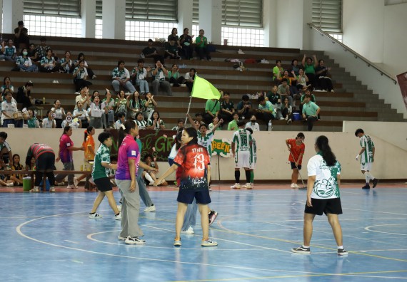 ภาพกิจกรรม  คณะวิทยาศาสตร์และเทคโนโลยี จัดกิจกรรมส่งเสริมสุขภาพสร้างสรรค์ศิลป์นักศึกษา