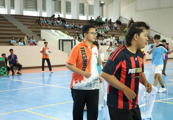 ภาพกิจกรรม  คณะวิทยาศาสตร์และเทคโนโลยี จัดกิจกรรมส่งเสริมสุขภาพสร้างสรรค์ศิลป์นักศึกษา