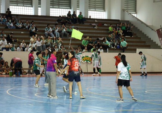 ภาพกิจกรรม  คณะวิทยาศาสตร์และเทคโนโลยี จัดกิจกรรมส่งเสริมสุขภาพสร้างสรรค์ศิลป์นักศึกษา