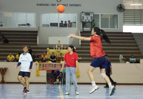 ภาพกิจกรรม  คณะวิทยาศาสตร์และเทคโนโลยี จัดกิจกรรมส่งเสริมสุขภาพสร้างสรรค์ศิลป์นักศึกษา