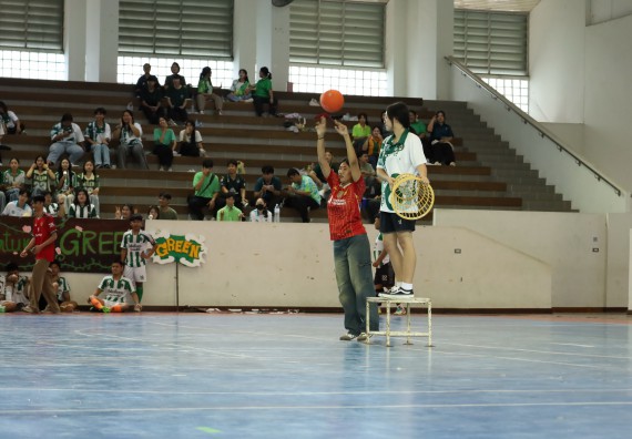 ภาพกิจกรรม  คณะวิทยาศาสตร์และเทคโนโลยี จัดกิจกรรมส่งเสริมสุขภาพสร้างสรรค์ศิลป์นักศึกษา