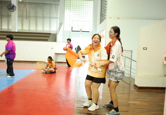 ภาพกิจกรรม  คณะวิทยาศาสตร์และเทคโนโลยี จัดกิจกรรมส่งเสริมสุขภาพสร้างสรรค์ศิลป์นักศึกษา