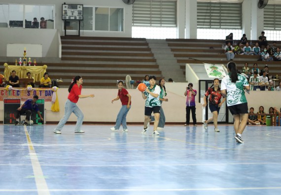 ภาพกิจกรรม  คณะวิทยาศาสตร์และเทคโนโลยี จัดกิจกรรมส่งเสริมสุขภาพสร้างสรรค์ศิลป์นักศึกษา