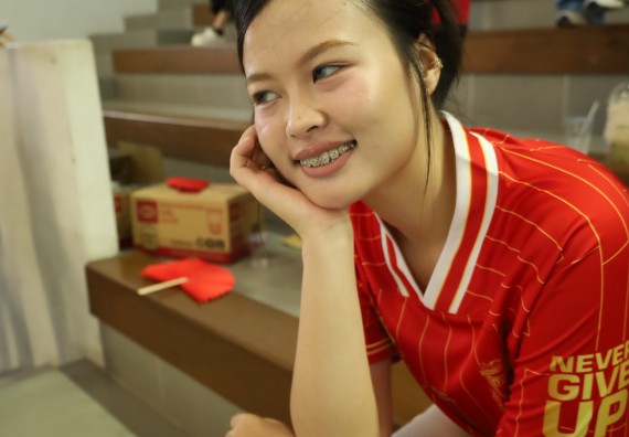 ภาพกิจกรรม  คณะวิทยาศาสตร์และเทคโนโลยี จัดกิจกรรมส่งเสริมสุขภาพสร้างสรรค์ศิลป์นักศึกษา