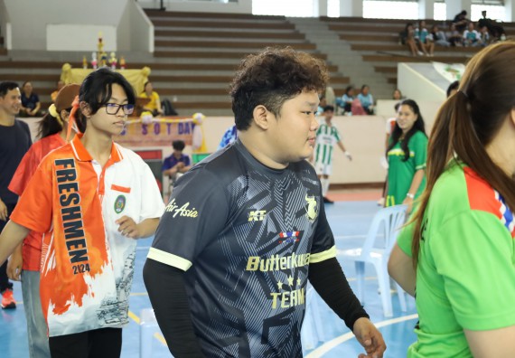 ภาพกิจกรรม  คณะวิทยาศาสตร์และเทคโนโลยี จัดกิจกรรมส่งเสริมสุขภาพสร้างสรรค์ศิลป์นักศึกษา