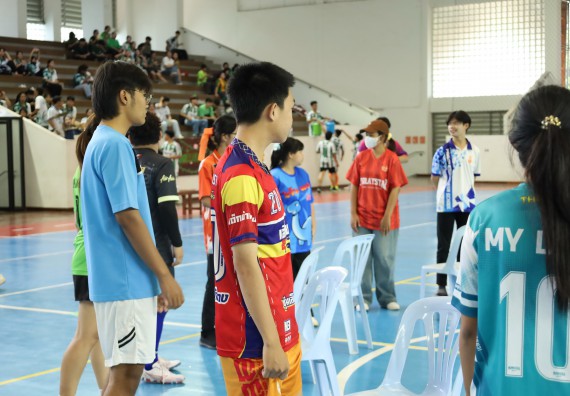 ภาพกิจกรรม  คณะวิทยาศาสตร์และเทคโนโลยี จัดกิจกรรมส่งเสริมสุขภาพสร้างสรรค์ศิลป์นักศึกษา