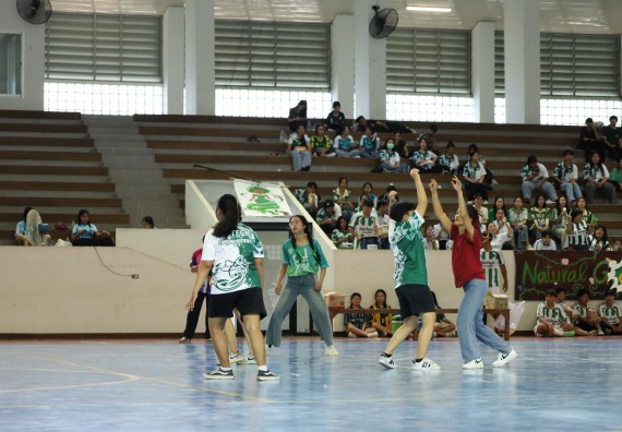 ภาพกิจกรรม  คณะวิทยาศาสตร์และเทคโนโลยี จัดกิจกรรมส่งเสริมสุขภาพสร้างสรรค์ศิลป์นักศึกษา
