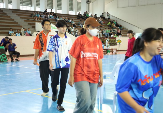 ภาพกิจกรรม  คณะวิทยาศาสตร์และเทคโนโลยี จัดกิจกรรมส่งเสริมสุขภาพสร้างสรรค์ศิลป์นักศึกษา