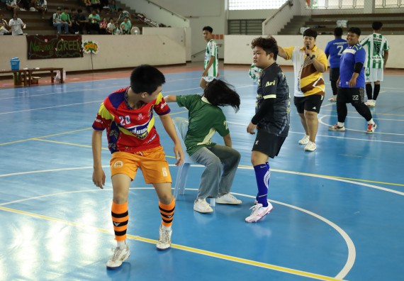 ภาพกิจกรรม  คณะวิทยาศาสตร์และเทคโนโลยี จัดกิจกรรมส่งเสริมสุขภาพสร้างสรรค์ศิลป์นักศึกษา