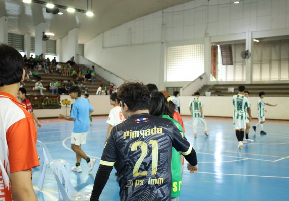 ภาพกิจกรรม  คณะวิทยาศาสตร์และเทคโนโลยี จัดกิจกรรมส่งเสริมสุขภาพสร้างสรรค์ศิลป์นักศึกษา