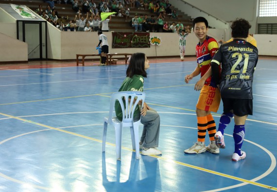 ภาพกิจกรรม  คณะวิทยาศาสตร์และเทคโนโลยี จัดกิจกรรมส่งเสริมสุขภาพสร้างสรรค์ศิลป์นักศึกษา