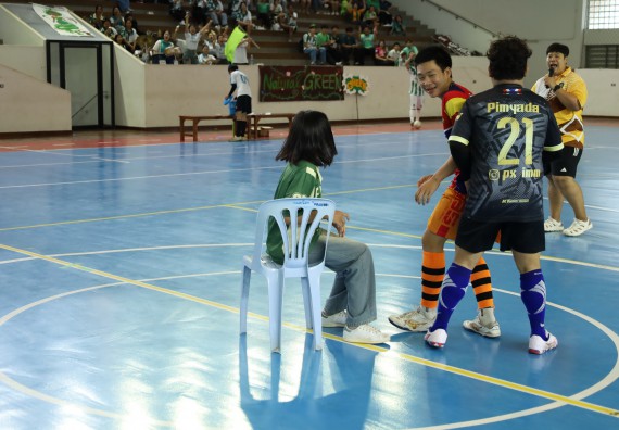 ภาพกิจกรรม  คณะวิทยาศาสตร์และเทคโนโลยี จัดกิจกรรมส่งเสริมสุขภาพสร้างสรรค์ศิลป์นักศึกษา