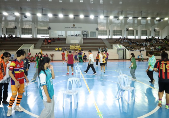 ภาพกิจกรรม  คณะวิทยาศาสตร์และเทคโนโลยี จัดกิจกรรมส่งเสริมสุขภาพสร้างสรรค์ศิลป์นักศึกษา
