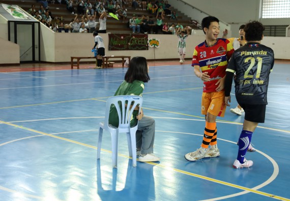 ภาพกิจกรรม  คณะวิทยาศาสตร์และเทคโนโลยี จัดกิจกรรมส่งเสริมสุขภาพสร้างสรรค์ศิลป์นักศึกษา