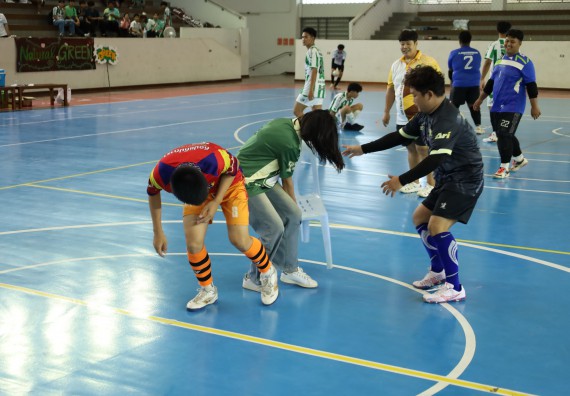ภาพกิจกรรม  คณะวิทยาศาสตร์และเทคโนโลยี จัดกิจกรรมส่งเสริมสุขภาพสร้างสรรค์ศิลป์นักศึกษา