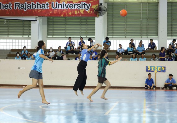 ภาพกิจกรรม  คณะวิทยาศาสตร์และเทคโนโลยี จัดกิจกรรมส่งเสริมสุขภาพสร้างสรรค์ศิลป์นักศึกษา