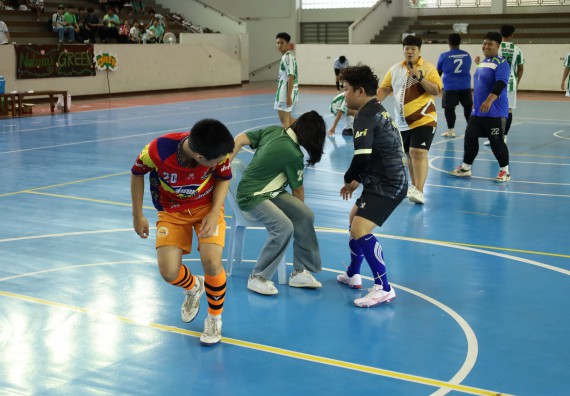 ภาพกิจกรรม  คณะวิทยาศาสตร์และเทคโนโลยี จัดกิจกรรมส่งเสริมสุขภาพสร้างสรรค์ศิลป์นักศึกษา