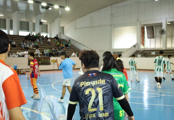 ภาพกิจกรรม  คณะวิทยาศาสตร์และเทคโนโลยี จัดกิจกรรมส่งเสริมสุขภาพสร้างสรรค์ศิลป์นักศึกษา