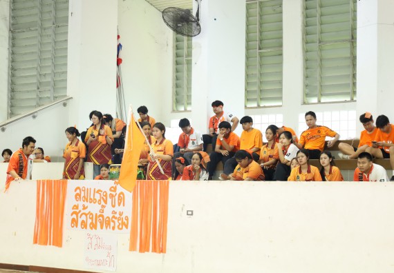 ภาพกิจกรรม  คณะวิทยาศาสตร์และเทคโนโลยี จัดกิจกรรมส่งเสริมสุขภาพสร้างสรรค์ศิลป์นักศึกษา