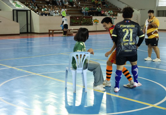 ภาพกิจกรรม  คณะวิทยาศาสตร์และเทคโนโลยี จัดกิจกรรมส่งเสริมสุขภาพสร้างสรรค์ศิลป์นักศึกษา