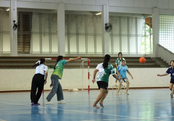 ภาพกิจกรรม  คณะวิทยาศาสตร์และเทคโนโลยี จัดกิจกรรมส่งเสริมสุขภาพสร้างสรรค์ศิลป์นักศึกษา
