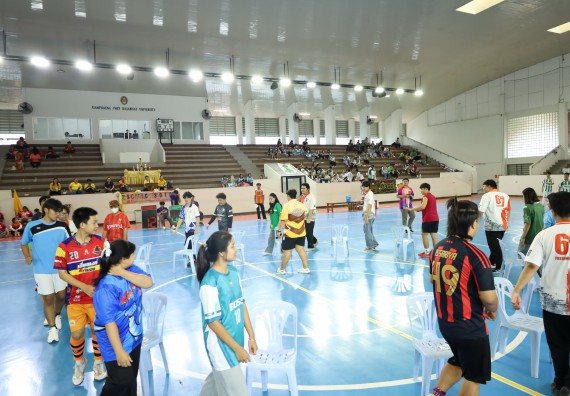 ภาพกิจกรรม  คณะวิทยาศาสตร์และเทคโนโลยี จัดกิจกรรมส่งเสริมสุขภาพสร้างสรรค์ศิลป์นักศึกษา