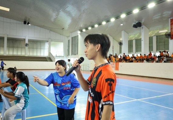 ภาพกิจกรรม  คณะวิทยาศาสตร์และเทคโนโลยี จัดกิจกรรมส่งเสริมสุขภาพสร้างสรรค์ศิลป์นักศึกษา