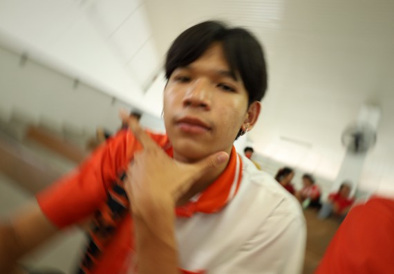 ภาพกิจกรรม  คณะวิทยาศาสตร์และเทคโนโลยี จัดกิจกรรมส่งเสริมสุขภาพสร้างสรรค์ศิลป์นักศึกษา