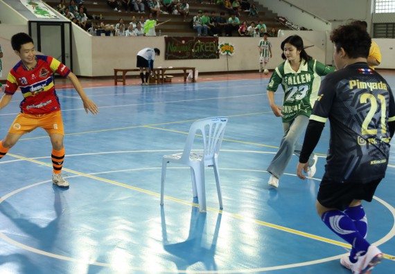 ภาพกิจกรรม  คณะวิทยาศาสตร์และเทคโนโลยี จัดกิจกรรมส่งเสริมสุขภาพสร้างสรรค์ศิลป์นักศึกษา