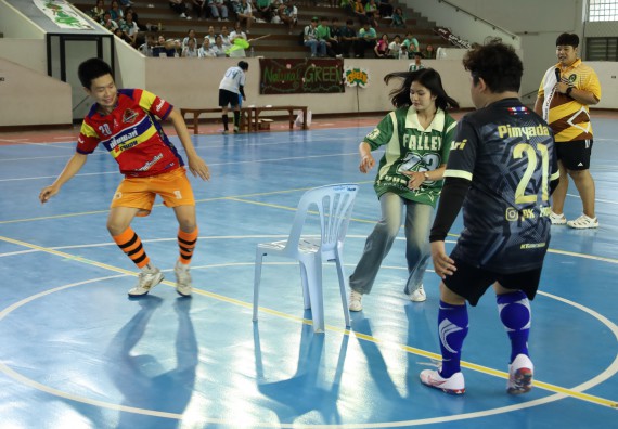 ภาพกิจกรรม  คณะวิทยาศาสตร์และเทคโนโลยี จัดกิจกรรมส่งเสริมสุขภาพสร้างสรรค์ศิลป์นักศึกษา