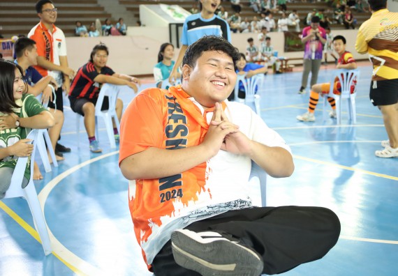 ภาพกิจกรรม  คณะวิทยาศาสตร์และเทคโนโลยี จัดกิจกรรมส่งเสริมสุขภาพสร้างสรรค์ศิลป์นักศึกษา