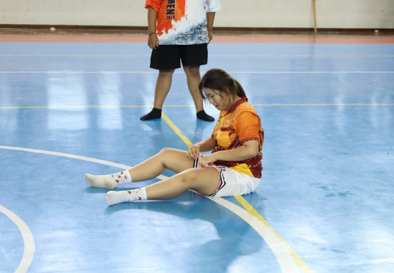 ภาพกิจกรรม  คณะวิทยาศาสตร์และเทคโนโลยี จัดกิจกรรมส่งเสริมสุขภาพสร้างสรรค์ศิลป์นักศึกษา