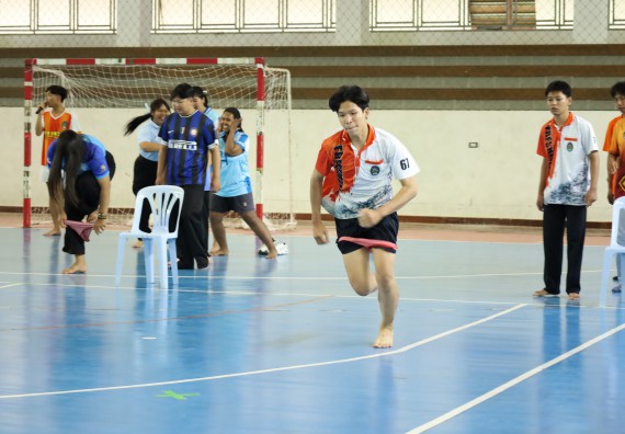 ภาพกิจกรรม  คณะวิทยาศาสตร์และเทคโนโลยี จัดกิจกรรมส่งเสริมสุขภาพสร้างสรรค์ศิลป์นักศึกษา