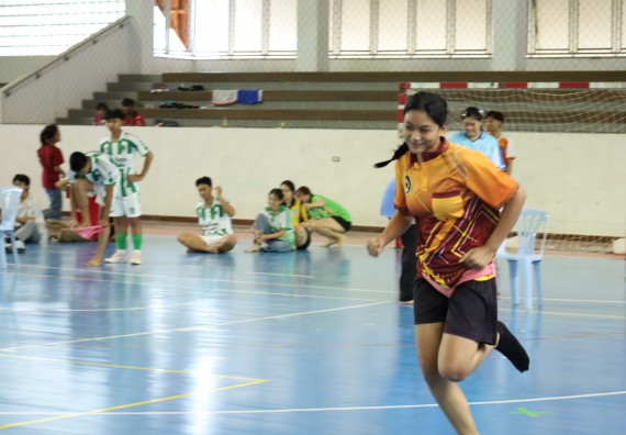 ภาพกิจกรรม  คณะวิทยาศาสตร์และเทคโนโลยี จัดกิจกรรมส่งเสริมสุขภาพสร้างสรรค์ศิลป์นักศึกษา