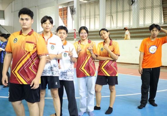 ภาพกิจกรรม  คณะวิทยาศาสตร์และเทคโนโลยี จัดกิจกรรมส่งเสริมสุขภาพสร้างสรรค์ศิลป์นักศึกษา