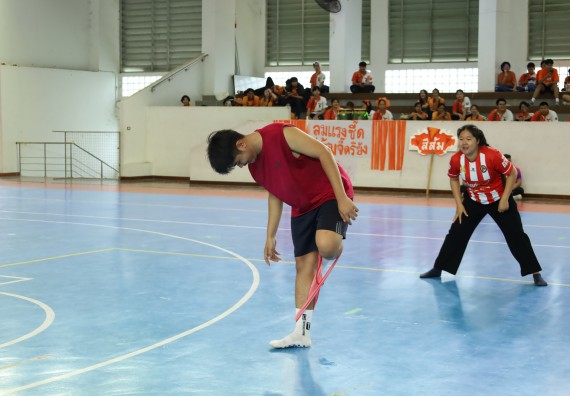 ภาพกิจกรรม  คณะวิทยาศาสตร์และเทคโนโลยี จัดกิจกรรมส่งเสริมสุขภาพสร้างสรรค์ศิลป์นักศึกษา