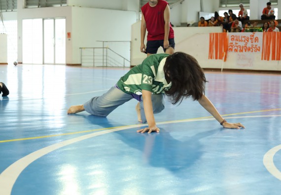 ภาพกิจกรรม  คณะวิทยาศาสตร์และเทคโนโลยี จัดกิจกรรมส่งเสริมสุขภาพสร้างสรรค์ศิลป์นักศึกษา