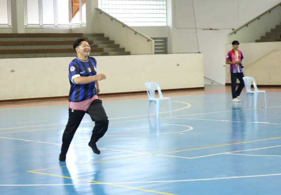 ภาพกิจกรรม  คณะวิทยาศาสตร์และเทคโนโลยี จัดกิจกรรมส่งเสริมสุขภาพสร้างสรรค์ศิลป์นักศึกษา