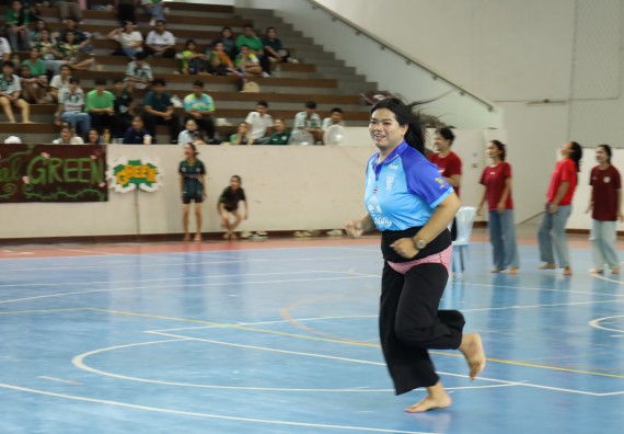 ภาพกิจกรรม  คณะวิทยาศาสตร์และเทคโนโลยี จัดกิจกรรมส่งเสริมสุขภาพสร้างสรรค์ศิลป์นักศึกษา