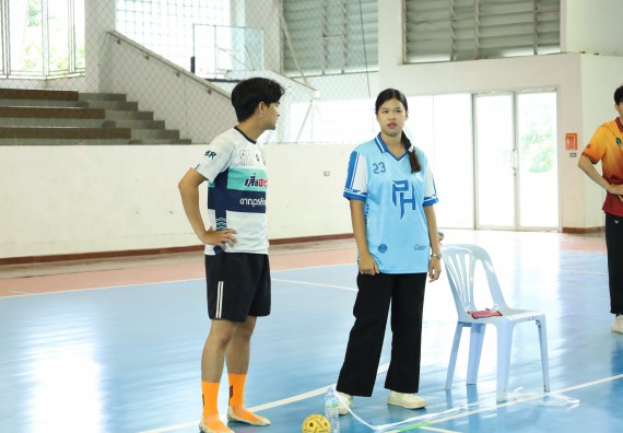 ภาพกิจกรรม  คณะวิทยาศาสตร์และเทคโนโลยี จัดกิจกรรมส่งเสริมสุขภาพสร้างสรรค์ศิลป์นักศึกษา