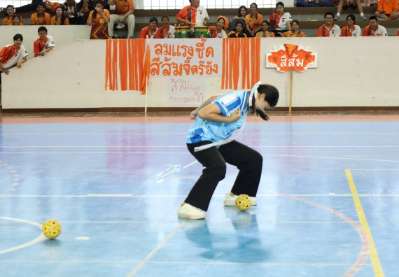 ภาพกิจกรรม  คณะวิทยาศาสตร์และเทคโนโลยี จัดกิจกรรมส่งเสริมสุขภาพสร้างสรรค์ศิลป์นักศึกษา