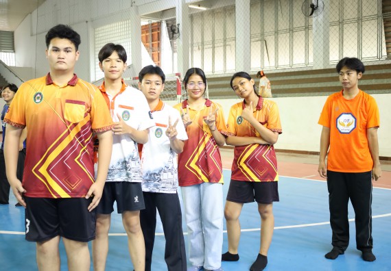 ภาพกิจกรรม  คณะวิทยาศาสตร์และเทคโนโลยี จัดกิจกรรมส่งเสริมสุขภาพสร้างสรรค์ศิลป์นักศึกษา