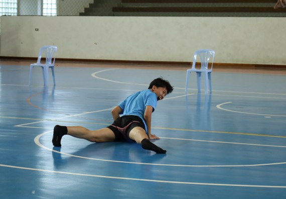 ภาพกิจกรรม  คณะวิทยาศาสตร์และเทคโนโลยี จัดกิจกรรมส่งเสริมสุขภาพสร้างสรรค์ศิลป์นักศึกษา